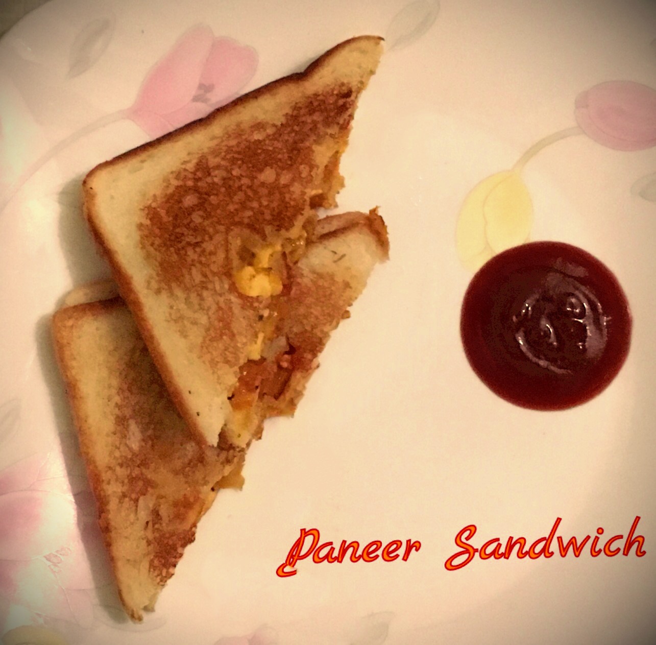 Cottage cheese sandwich recipe(paneer sandwich)