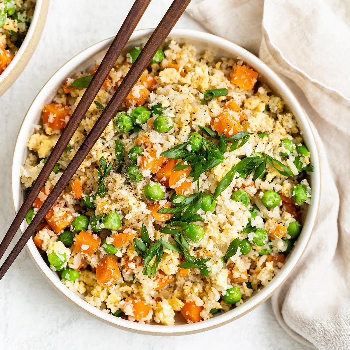 Cauliflower fried rice