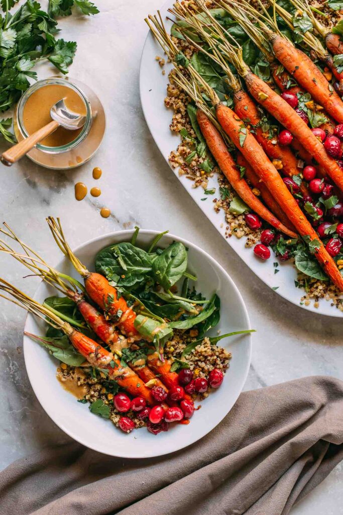 Vegan Roasted Carrots