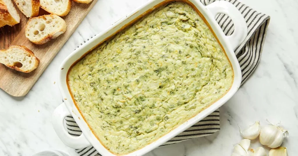 Vegan spinach and artichoke dip