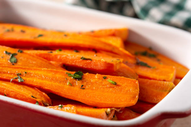 Vegan Glazed Carrots