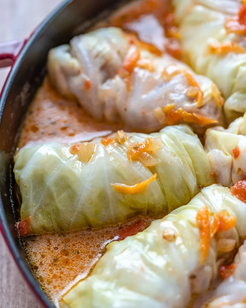 Vegan Stuffed Cabbage Rolls